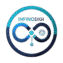 electric blue and soft gray logo with infinity symbol removebg preview